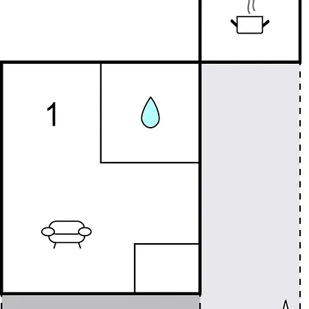 Apartment Norre Nebel With Patio I
